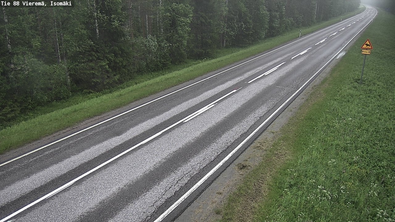 Kelikamerat Kuva Tie 88 Vieremä, Isomäki, Vieremä, Pohjois-Savo