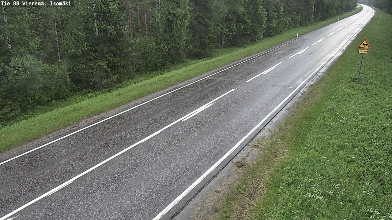 Kelikamerat Kuva Tie 88 Vieremä, Isomäki, Vieremä, Pohjois-Savo