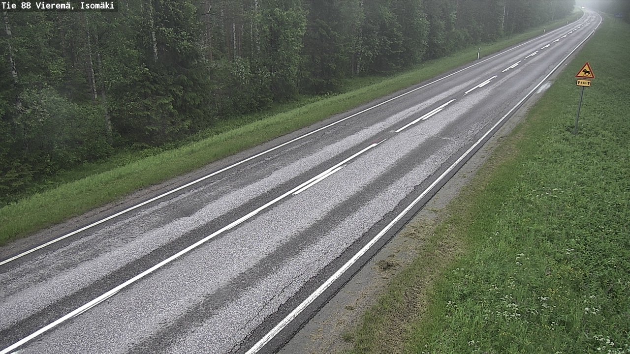 Kelikamerat Kuva Tie 88 Vieremä, Isomäki, Vieremä, Pohjois-Savo