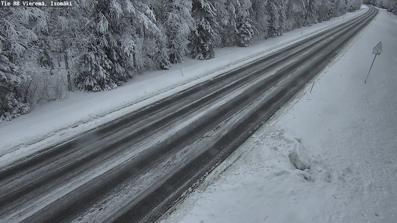 Kelikamerat Kuva Tie 88 Vieremä, Isomäki, Vieremä, Pohjois-Savo