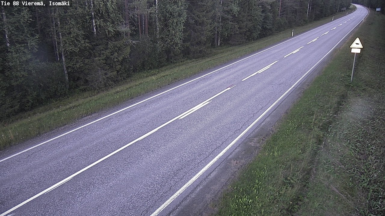 Kelikamerat Kuva Tie 88 Vieremä, Isomäki, Vieremä, Pohjois-Savo