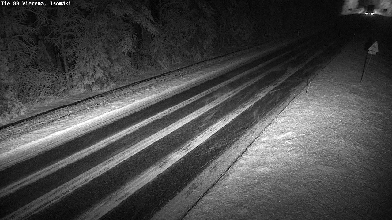 Kelikamerat Kuva Tie 88 Vieremä, Isomäki, Vieremä, Pohjois-Savo