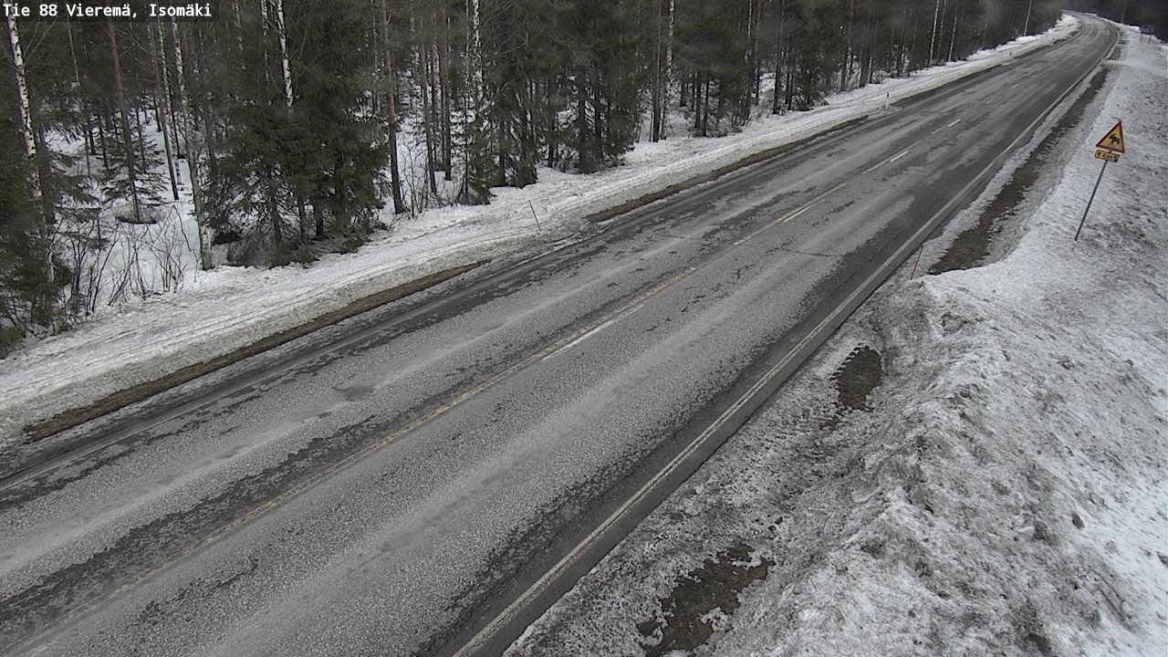 Kelikamerat Kuva Tie 88 Vieremä, Isomäki, Vieremä, Pohjois-Savo
