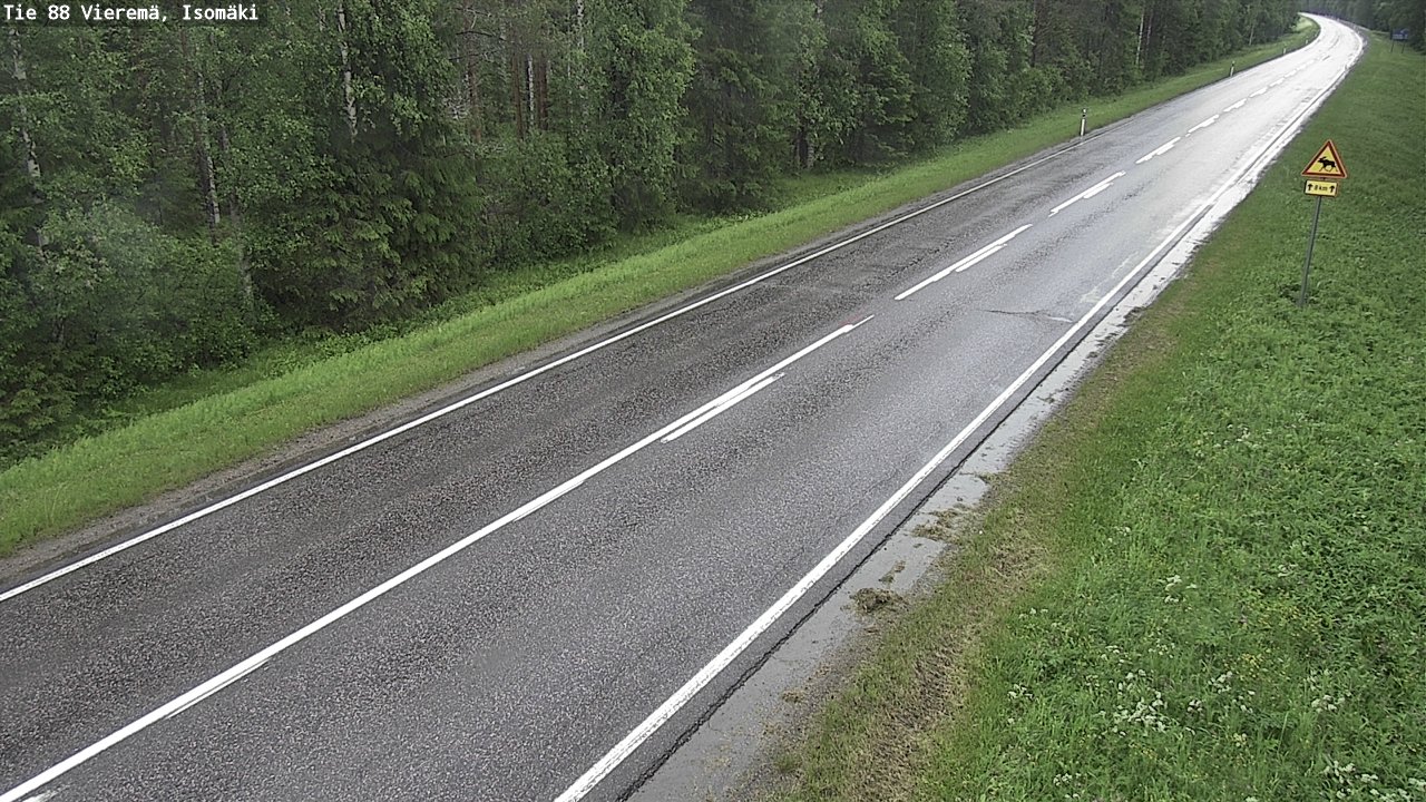 Kelikamerat Kuva Tie 88 Vieremä, Isomäki, Vieremä, Pohjois-Savo