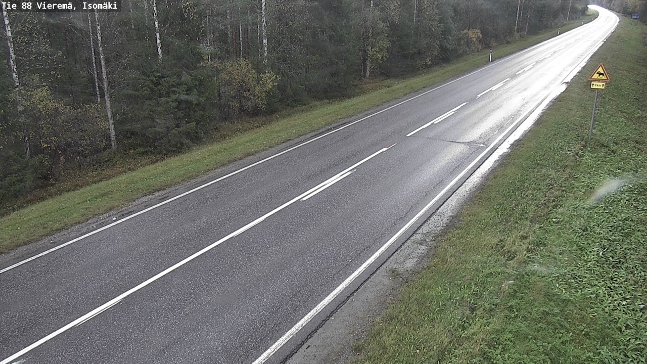 Kelikamerat Kuva Tie 88 Vieremä, Isomäki, Vieremä, Pohjois-Savo