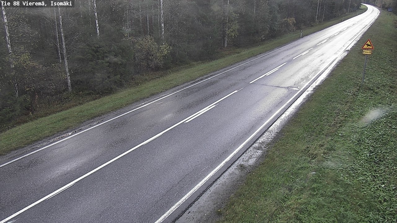 Kelikamerat Kuva Tie 88 Vieremä, Isomäki, Vieremä, Pohjois-Savo
