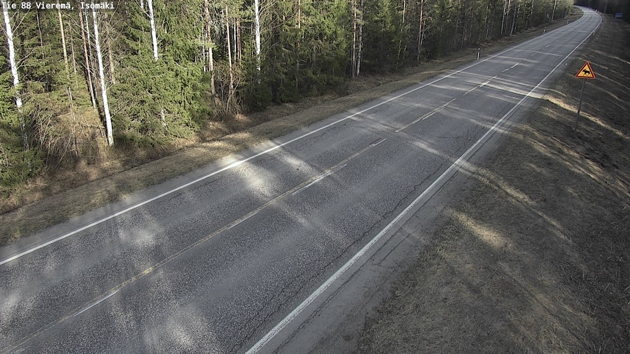 Kelikamerat Kuva Tie 88 Vieremä, Isomäki, Vieremä, Pohjois-Savo