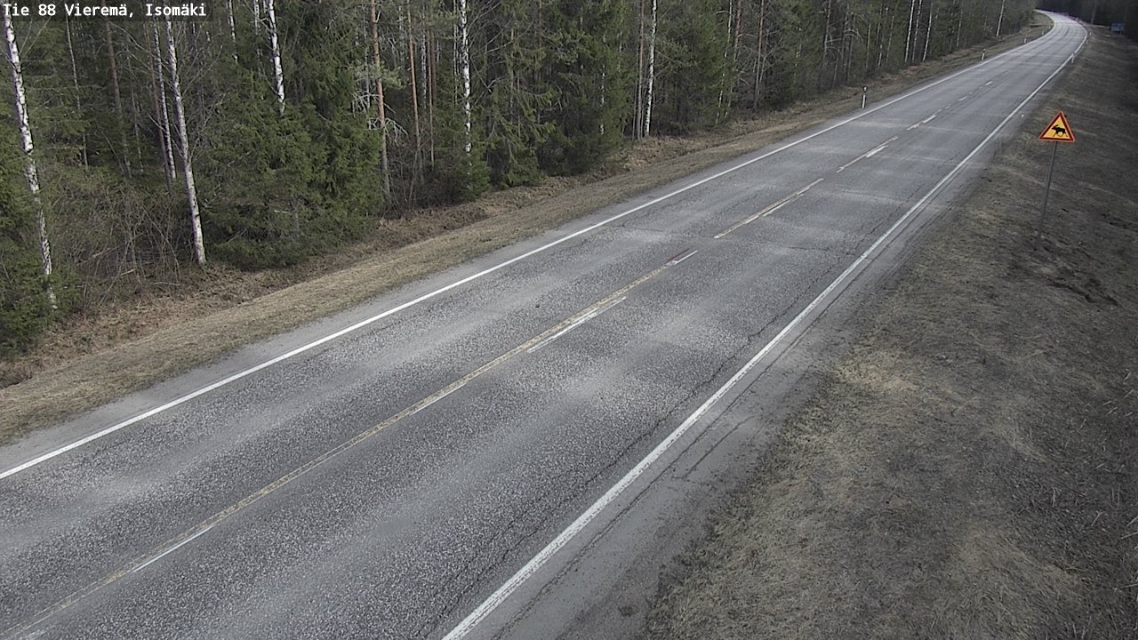 Kelikamerat Kuva Tie 88 Vieremä, Isomäki, Vieremä, Pohjois-Savo