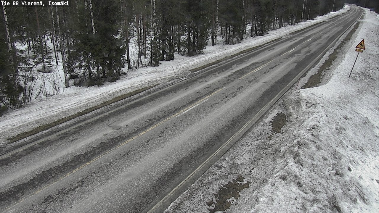 Kelikamerat Kuva Tie 88 Vieremä, Isomäki, Vieremä, Pohjois-Savo