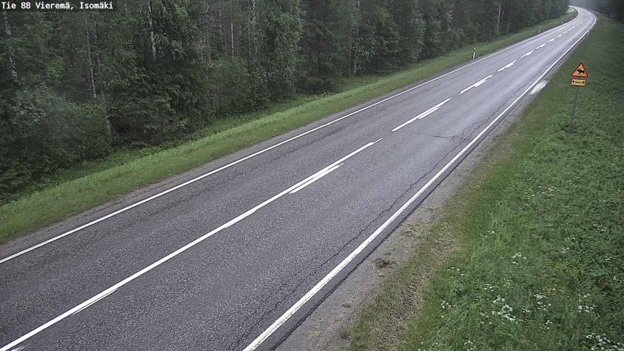 Kelikamerat Kuva Tie 88 Vieremä, Isomäki, Vieremä, Pohjois-Savo