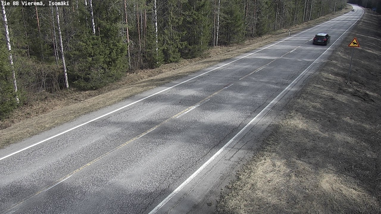 Kelikamerat Kuva Tie 88 Vieremä, Isomäki, Vieremä, Pohjois-Savo