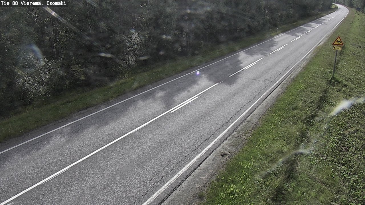 Weather Camera Image Road 88 Vieremä, Isomäki, Vieremä, Pohjois-Savo