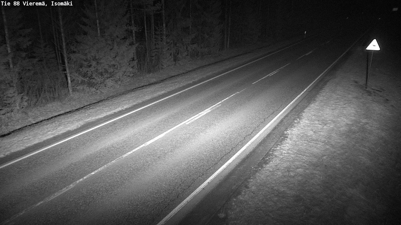 Kelikamerat Kuva Tie 88 Vieremä, Isomäki, Vieremä, Pohjois-Savo