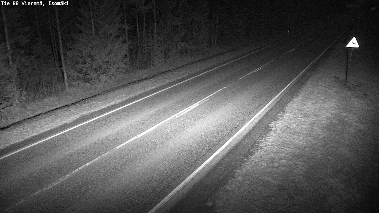 Kelikamerat Kuva Tie 88 Vieremä, Isomäki, Vieremä, Pohjois-Savo