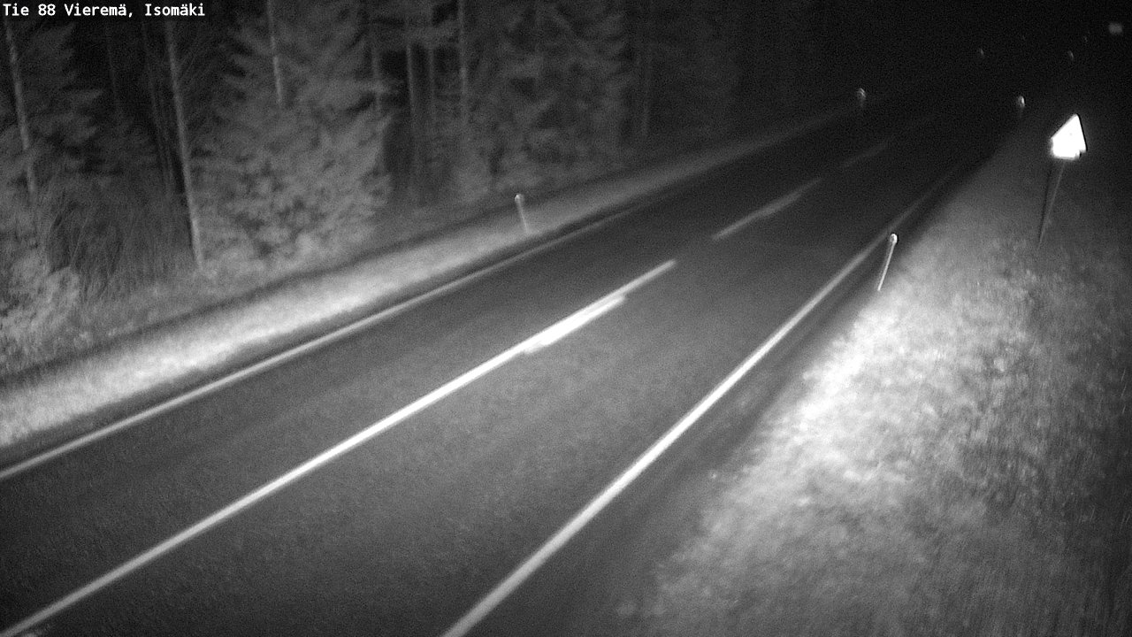 Weather Camera Image Road 88 Vieremä, Isomäki, Vieremä, Pohjois-Savo