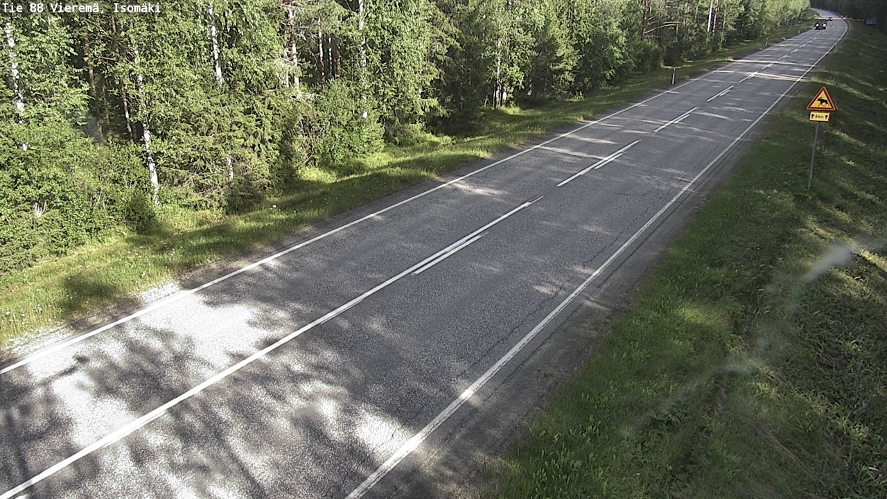 Kelikamerat Kuva Tie 88 Vieremä, Isomäki, Vieremä, Pohjois-Savo