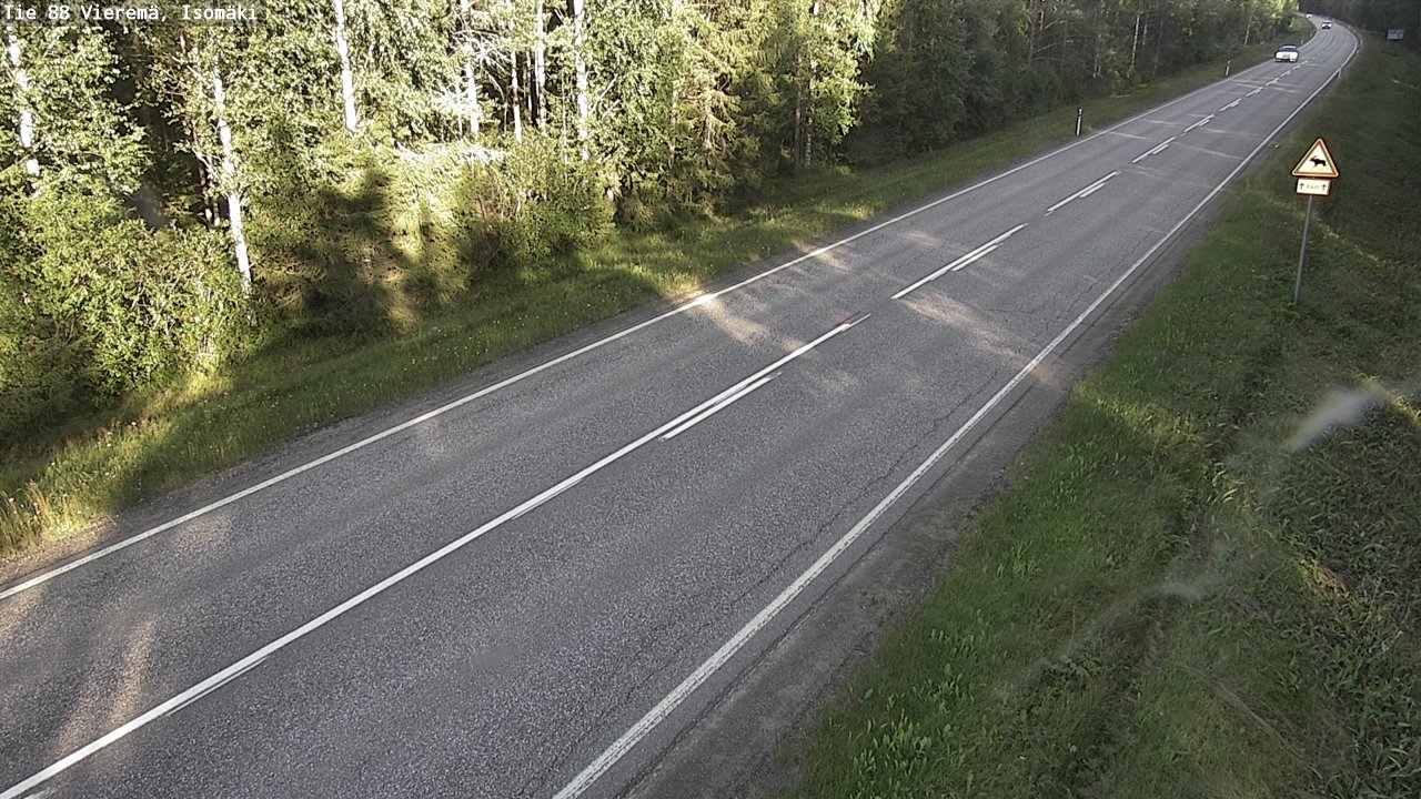 Kelikamerat Kuva Tie 88 Vieremä, Isomäki, Vieremä, Pohjois-Savo