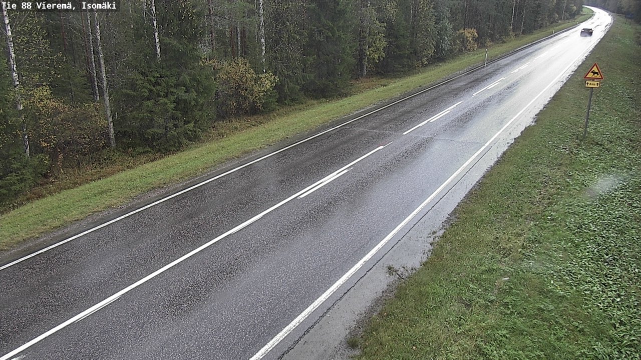 Kelikamerat Kuva Tie 88 Vieremä, Isomäki, Vieremä, Pohjois-Savo