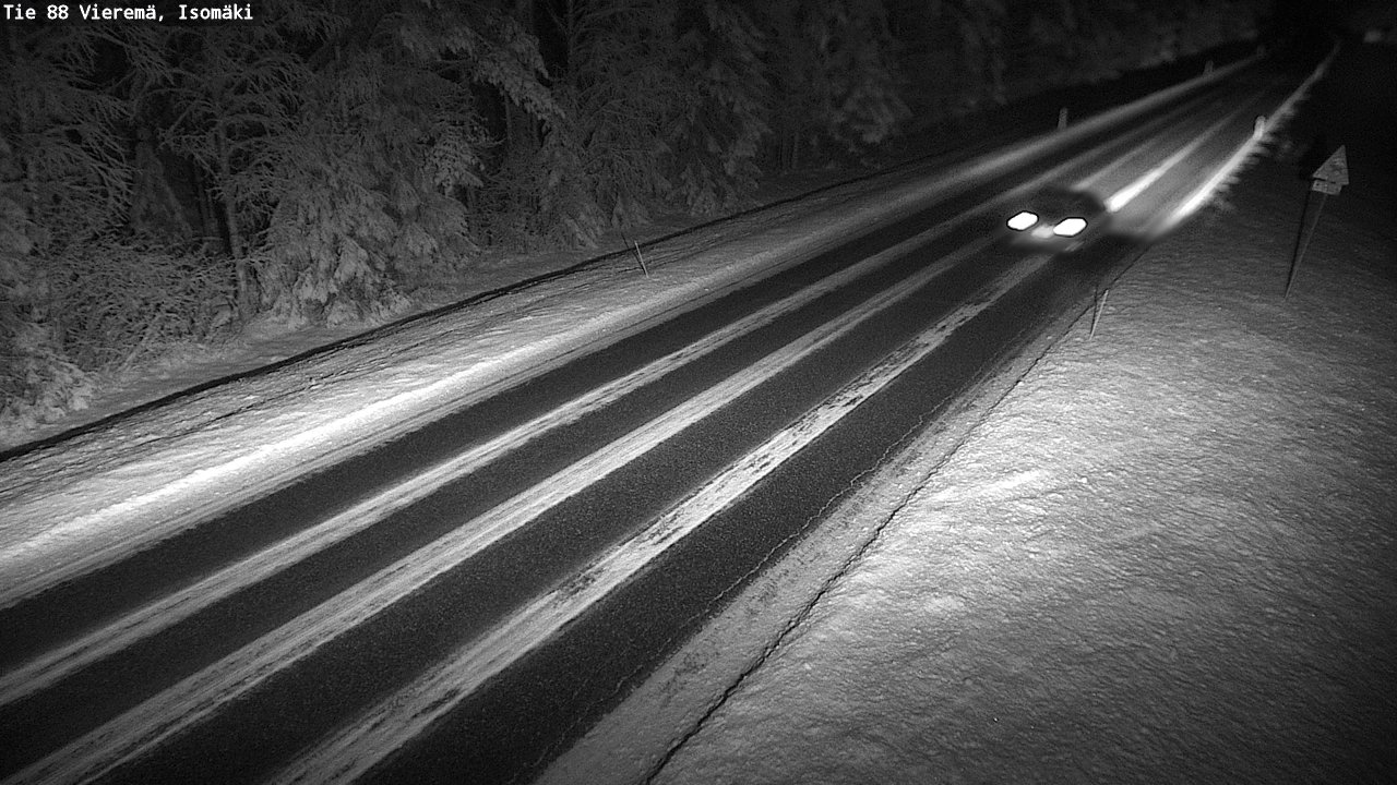 Kelikamerat Kuva Tie 88 Vieremä, Isomäki, Vieremä, Pohjois-Savo