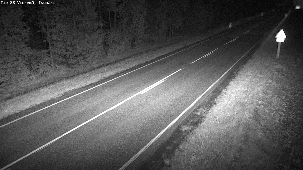 Kelikamerat Kuva Tie 88 Vieremä, Isomäki, Vieremä, Pohjois-Savo