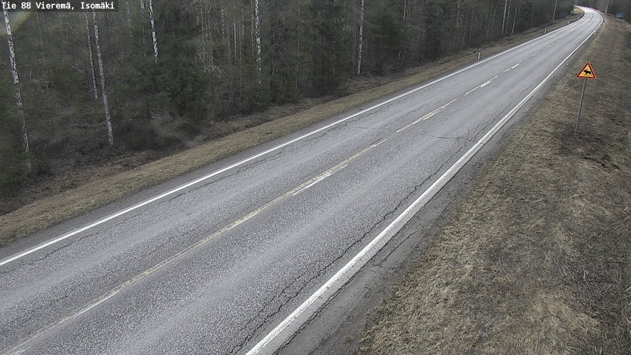 Kelikamerat Kuva Tie 88 Vieremä, Isomäki, Vieremä, Pohjois-Savo