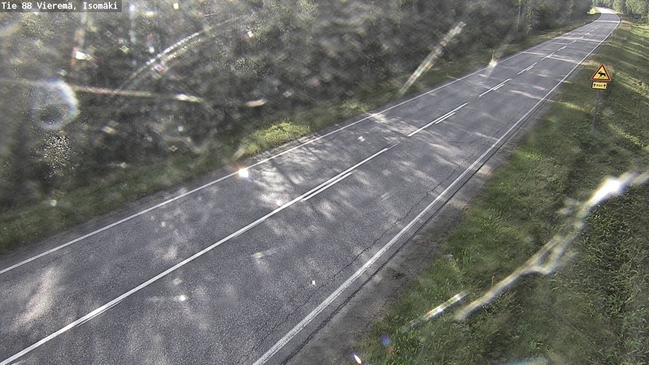 Weather Camera Image Road 88 Vieremä, Isomäki, Vieremä, Pohjois-Savo