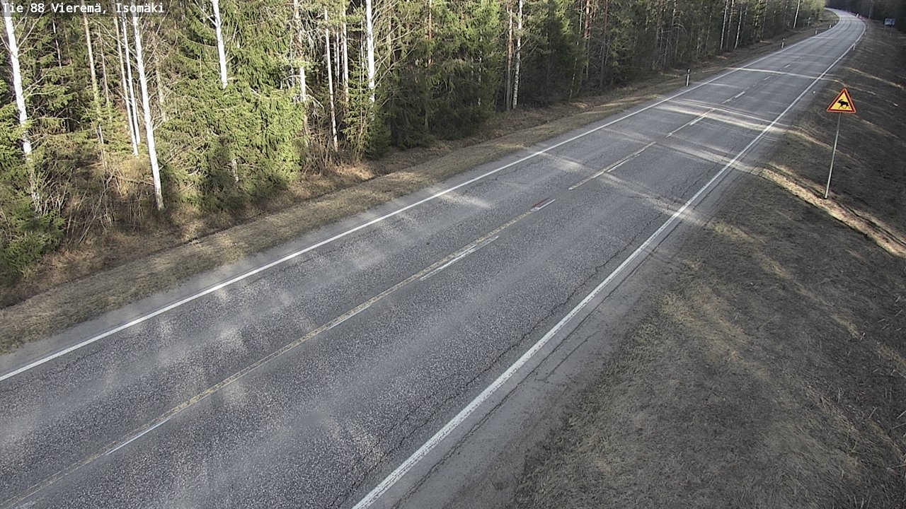 Kelikamerat Kuva Tie 88 Vieremä, Isomäki, Vieremä, Pohjois-Savo