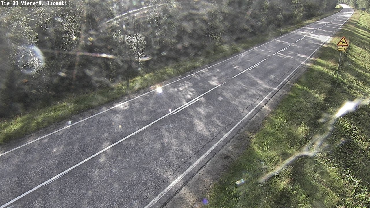 Weather Camera Image Road 88 Vieremä, Isomäki, Vieremä, Pohjois-Savo