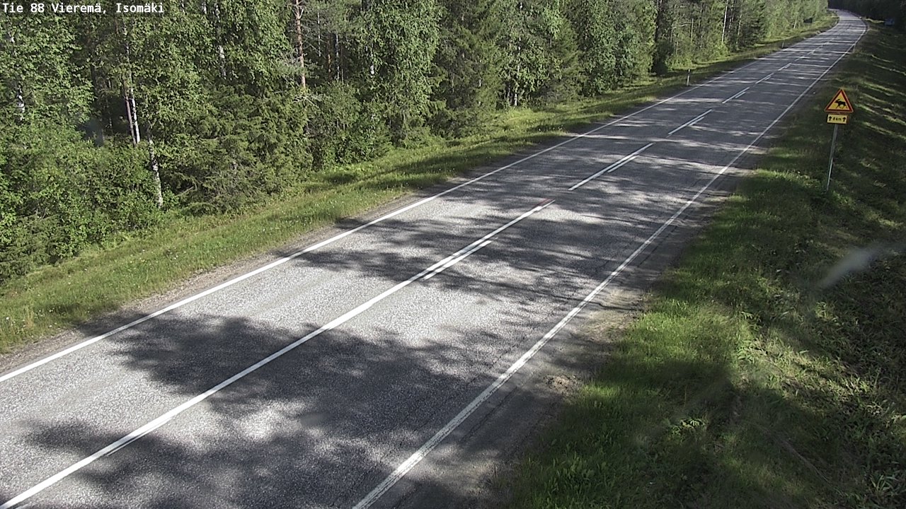 Kelikamerat Kuva Tie 88 Vieremä, Isomäki, Vieremä, Pohjois-Savo