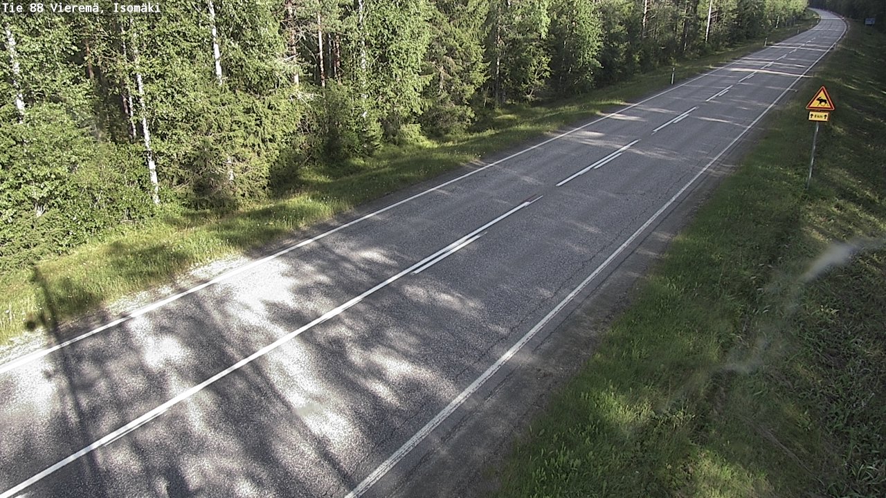 Kelikamerat Kuva Tie 88 Vieremä, Isomäki, Vieremä, Pohjois-Savo