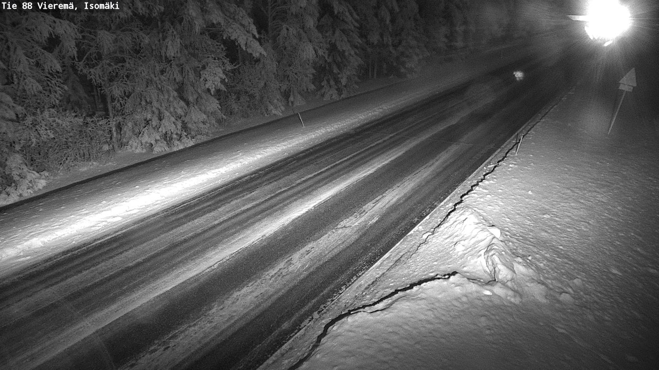 Weather Camera Image Road 88 Vieremä, Isomäki, Vieremä, Pohjois-Savo