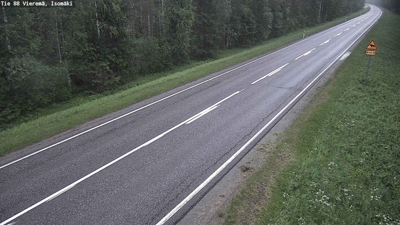 Kelikamerat Kuva Tie 88 Vieremä, Isomäki, Vieremä, Pohjois-Savo