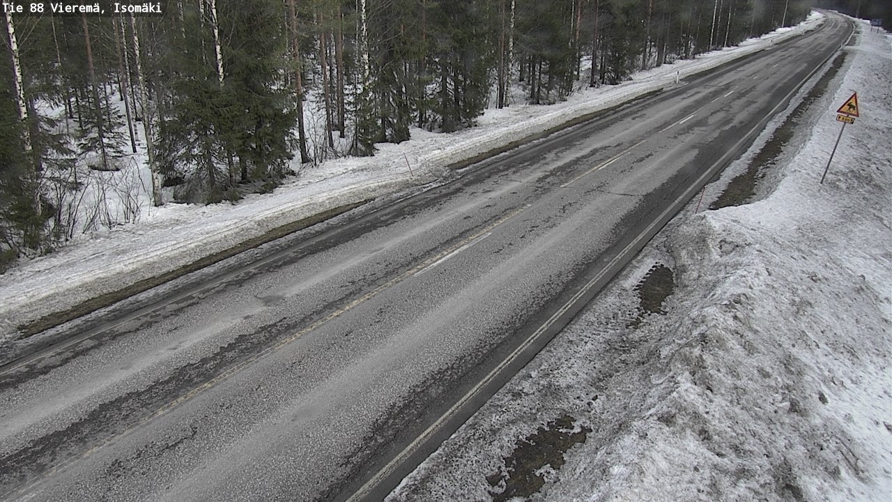 Kelikamerat Kuva Tie 88 Vieremä, Isomäki, Vieremä, Pohjois-Savo