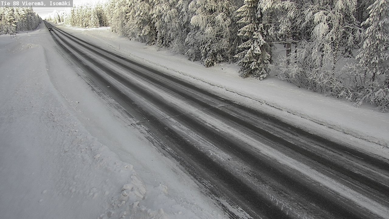 Weather Camera Image Road 88 Vieremä, Isomäki, Vieremä, Pohjois-Savo