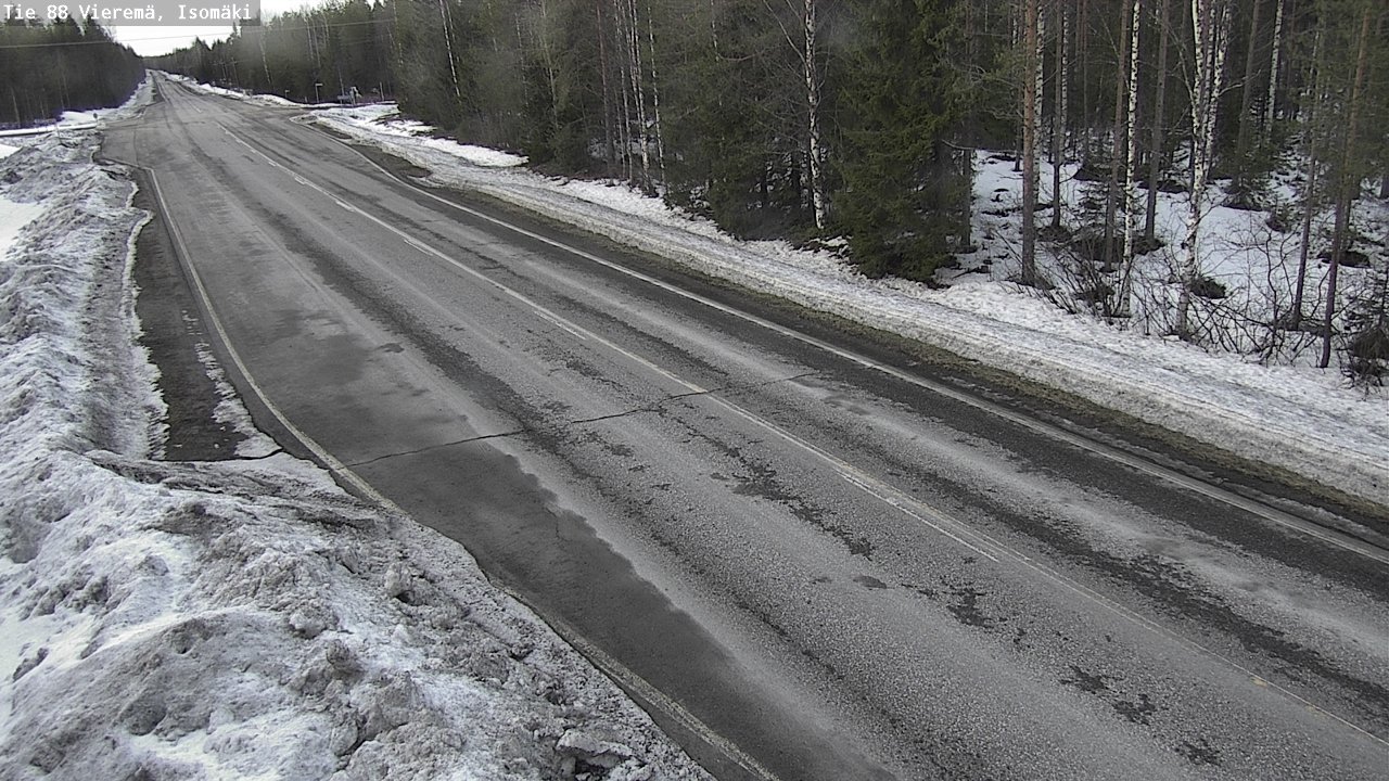Kelikamerat Kuva Tie 88 Vieremä, Isomäki, Vieremä, Pohjois-Savo