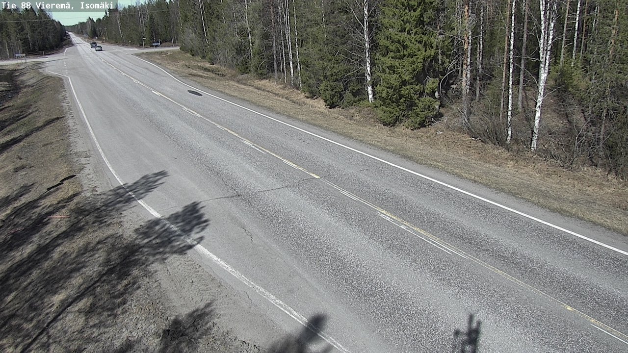 Kelikamerat Kuva Tie 88 Vieremä, Isomäki, Vieremä, Pohjois-Savo