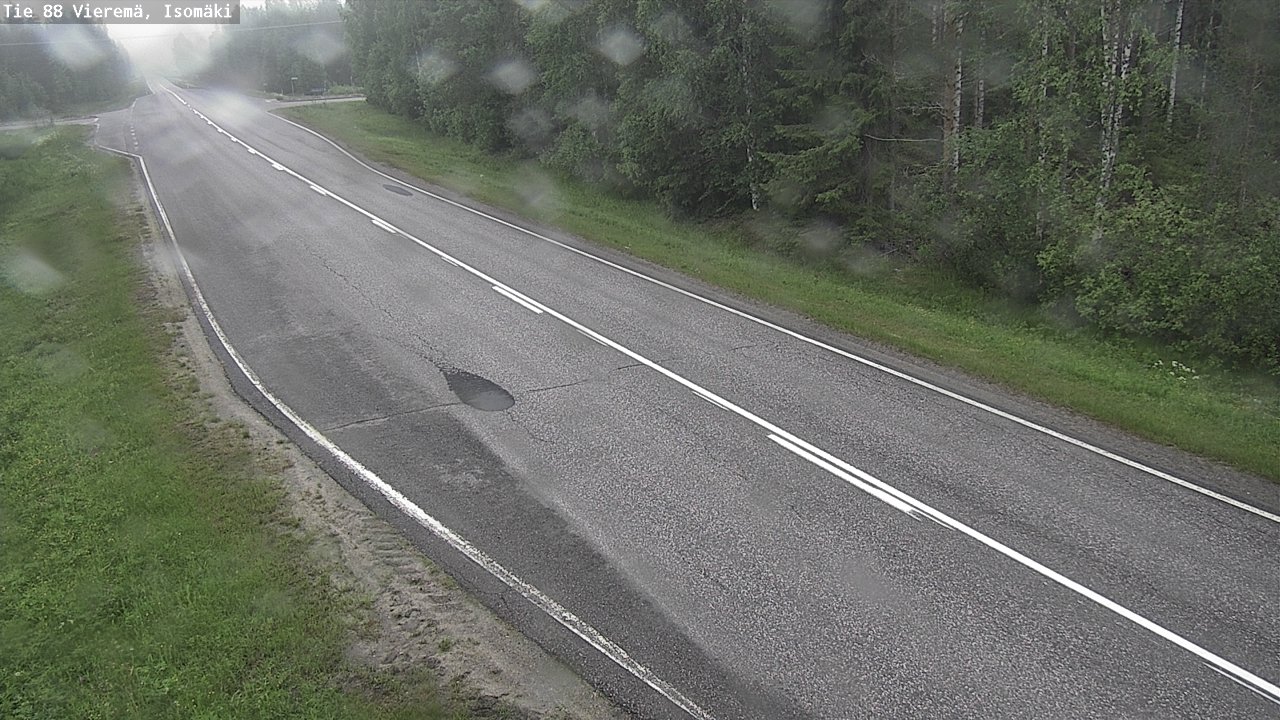Kelikamerat Kuva Tie 88 Vieremä, Isomäki, Vieremä, Pohjois-Savo