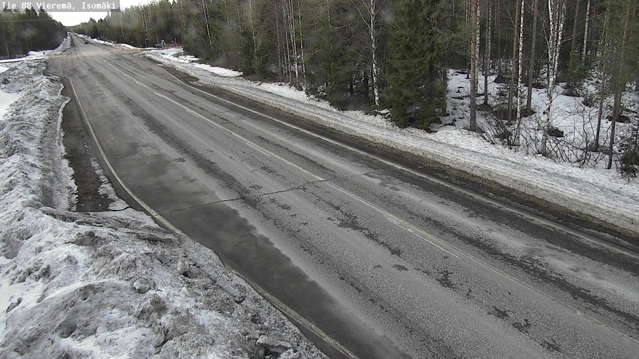 Kelikamerat Kuva Tie 88 Vieremä, Isomäki, Vieremä, Pohjois-Savo