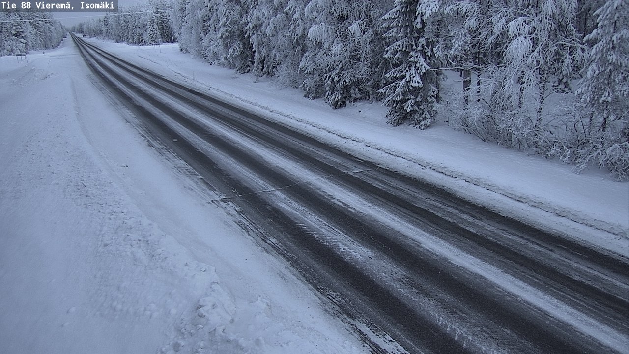 Weather Camera Image Road 88 Vieremä, Isomäki, Vieremä, Pohjois-Savo