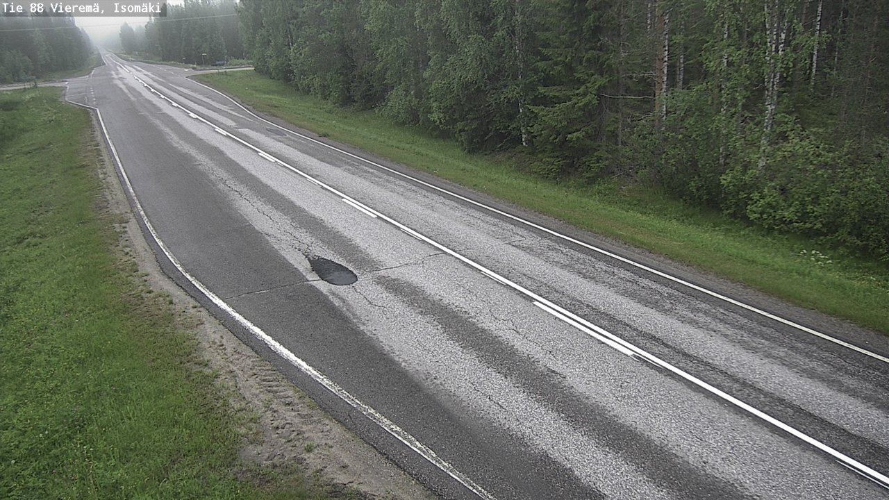 Kelikamerat Kuva Tie 88 Vieremä, Isomäki, Vieremä, Pohjois-Savo