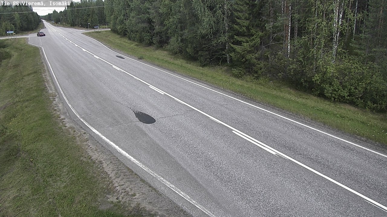 Kelikamerat Kuva Tie 88 Vieremä, Isomäki, Vieremä, Pohjois-Savo
