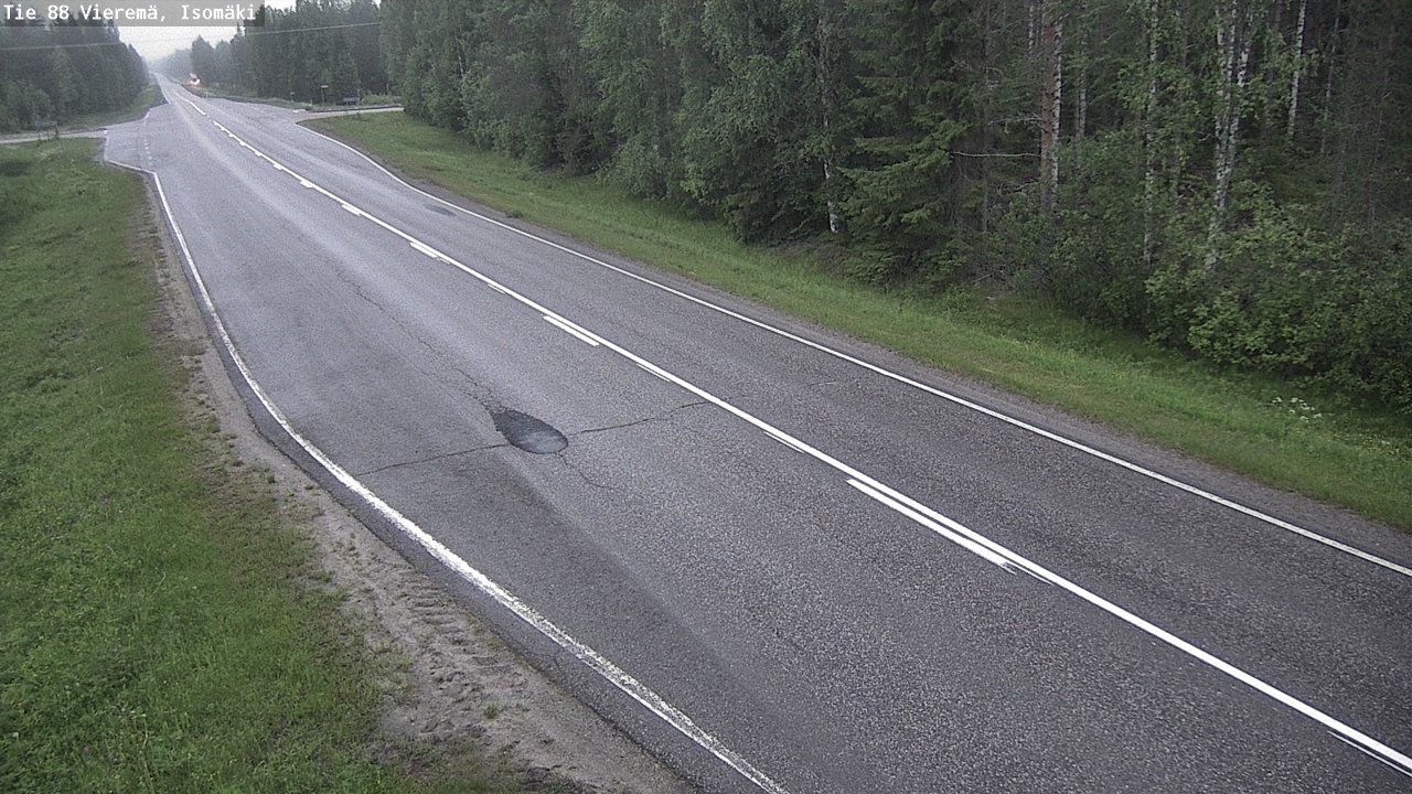 Kelikamerat Kuva Tie 88 Vieremä, Isomäki, Vieremä, Pohjois-Savo