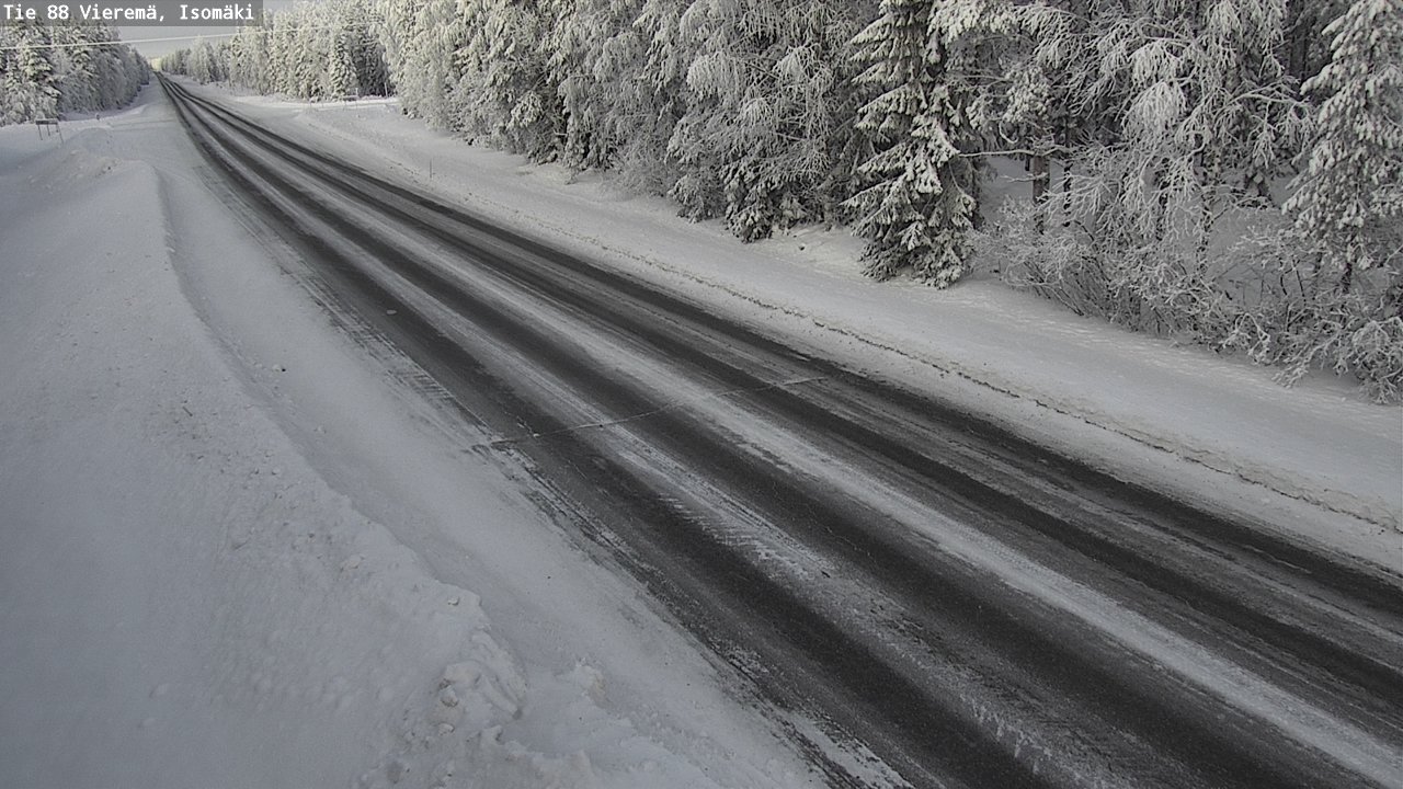 Weather Camera Image Road 88 Vieremä, Isomäki, Vieremä, Pohjois-Savo