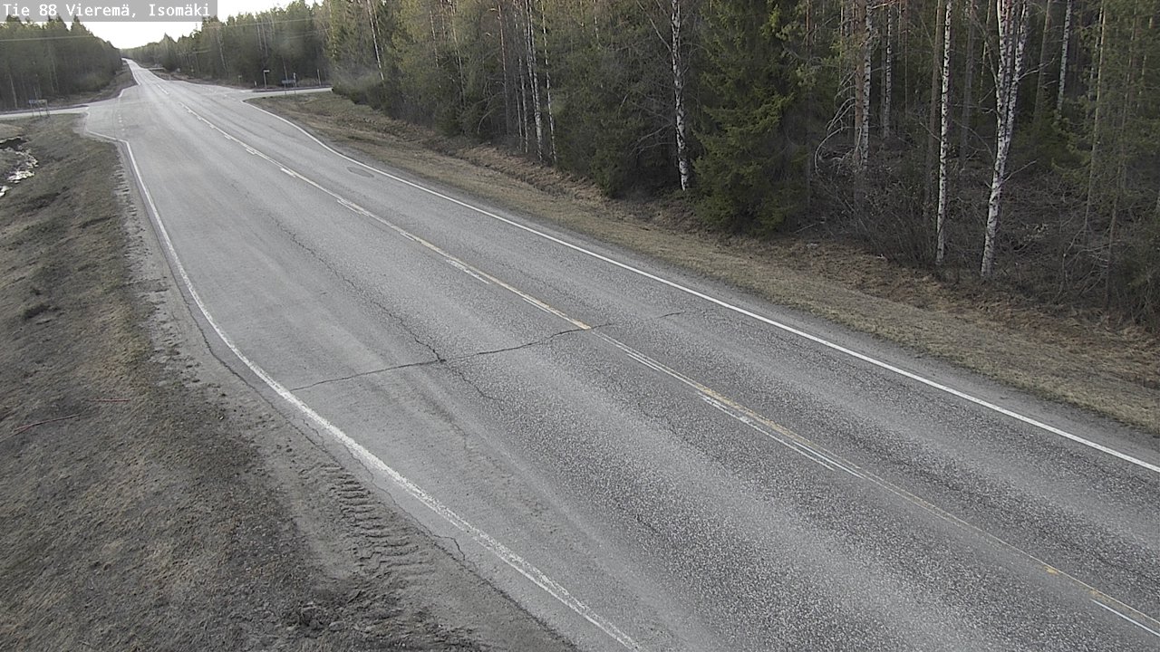 Kelikamerat Kuva Tie 88 Vieremä, Isomäki, Vieremä, Pohjois-Savo