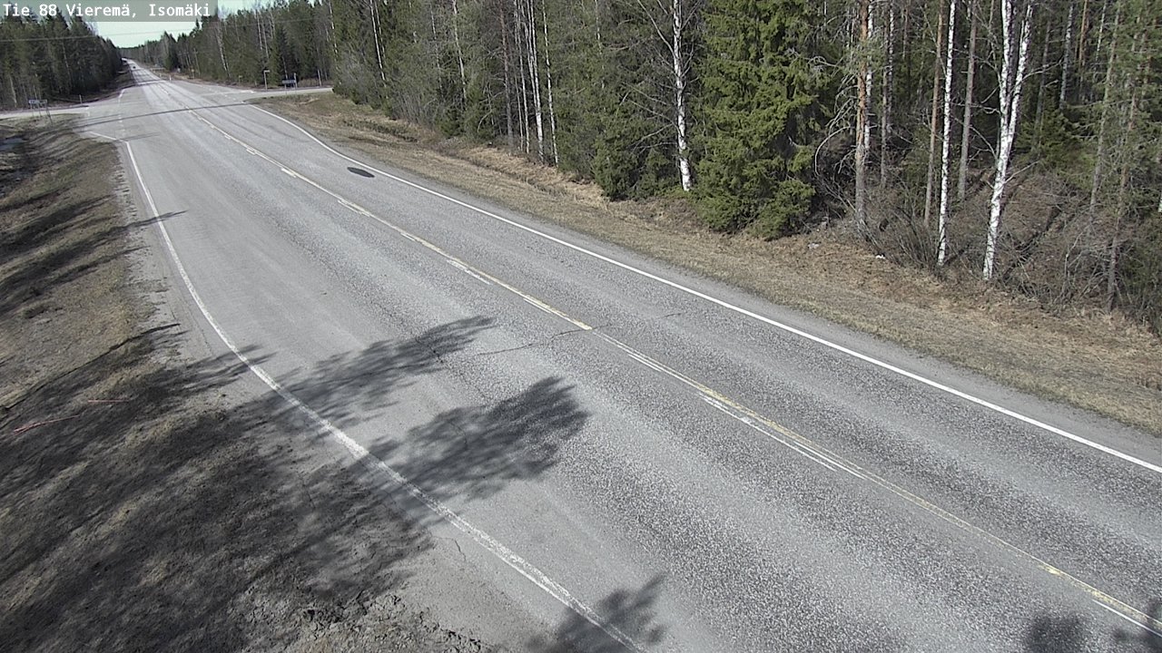 Kelikamerat Kuva Tie 88 Vieremä, Isomäki, Vieremä, Pohjois-Savo