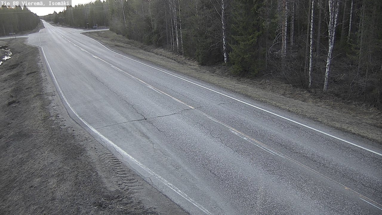 Kelikamerat Kuva Tie 88 Vieremä, Isomäki, Vieremä, Pohjois-Savo