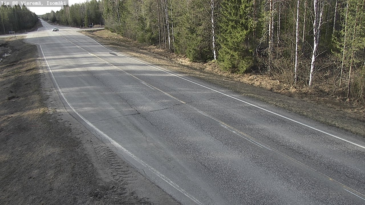 Kelikamerat Kuva Tie 88 Vieremä, Isomäki, Vieremä, Pohjois-Savo