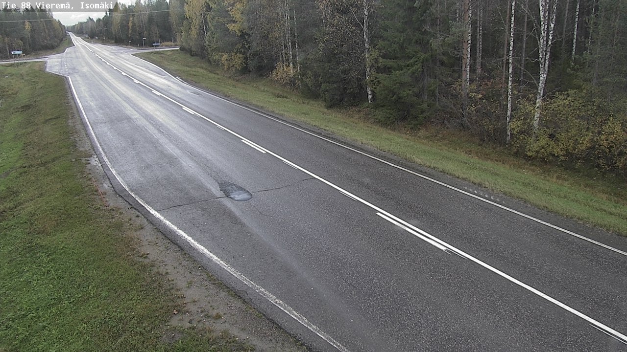 Kelikamerat Kuva Tie 88 Vieremä, Isomäki, Vieremä, Pohjois-Savo