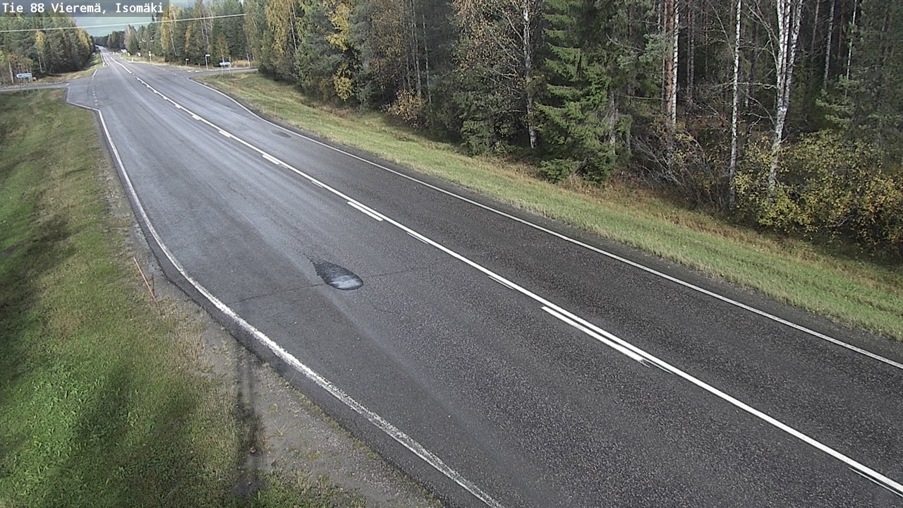 Kelikamerat Kuva Tie 88 Vieremä, Isomäki, Vieremä, Pohjois-Savo