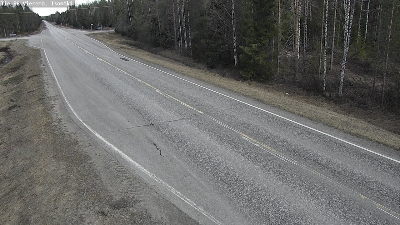 Kelikamerat Kuva Tie 88 Vieremä, Isomäki, Vieremä, Pohjois-Savo